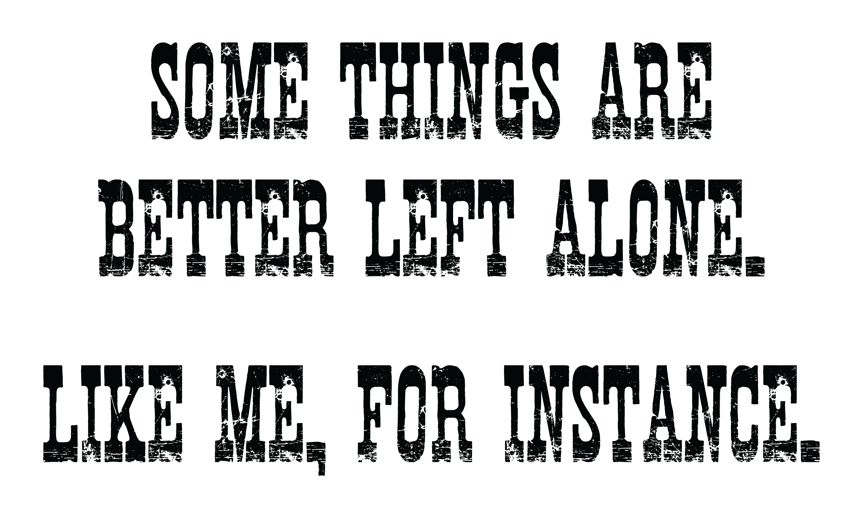Left Alone Transfer