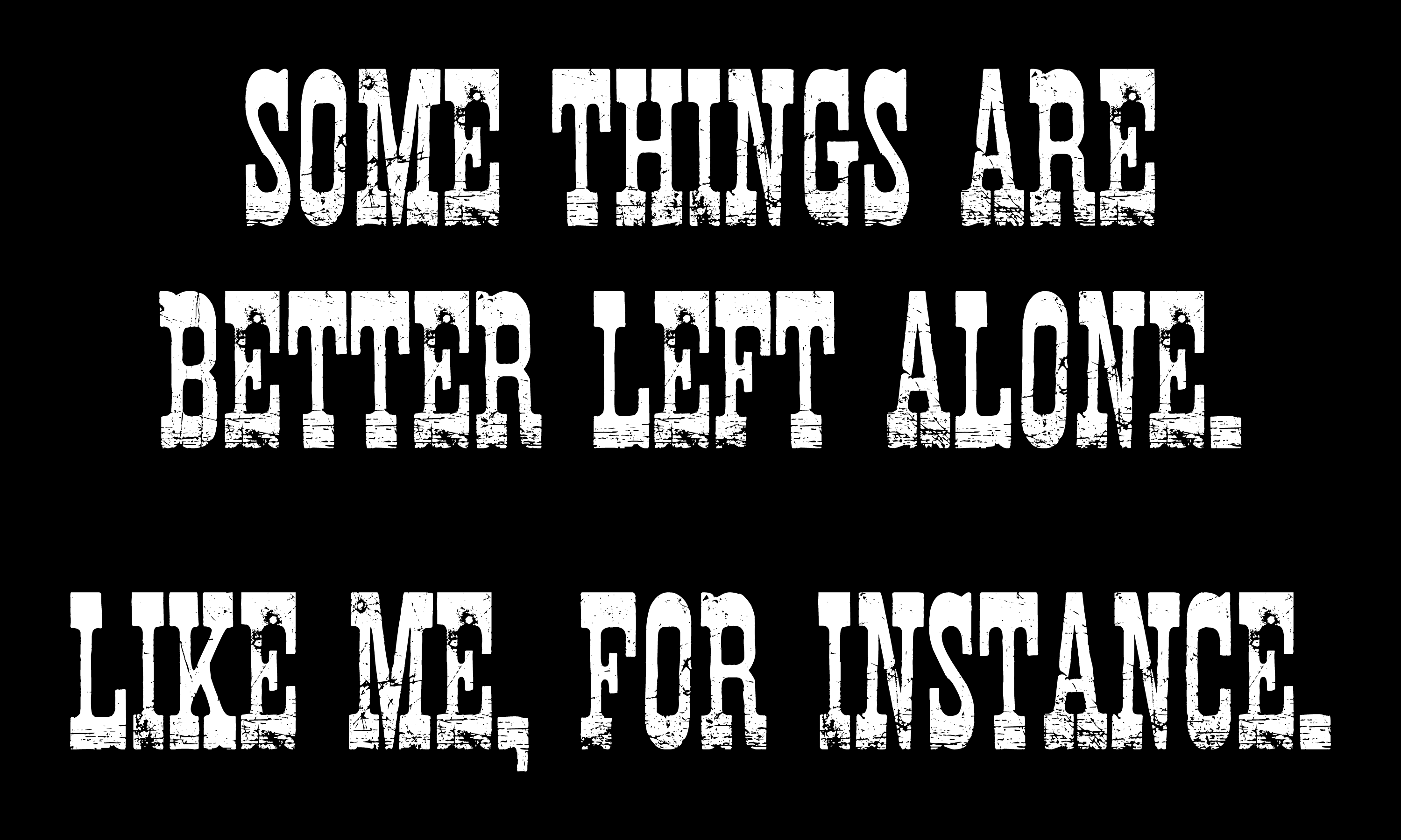 Left Alone Transfer