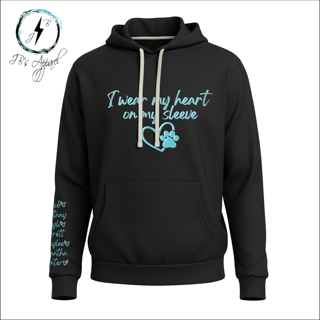 Heart On a Sleeve Hoodie