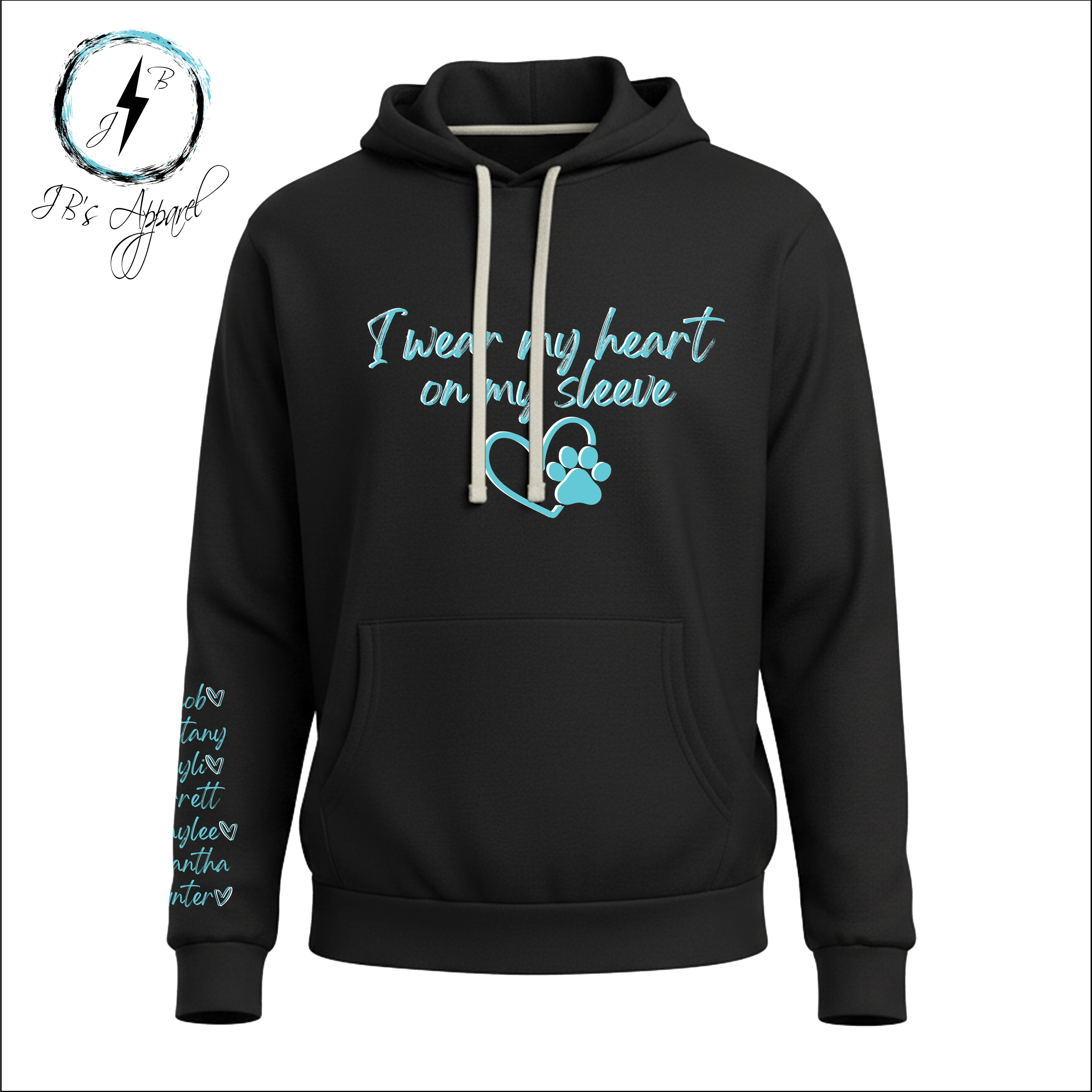 Heart On a Sleeve Hoodie